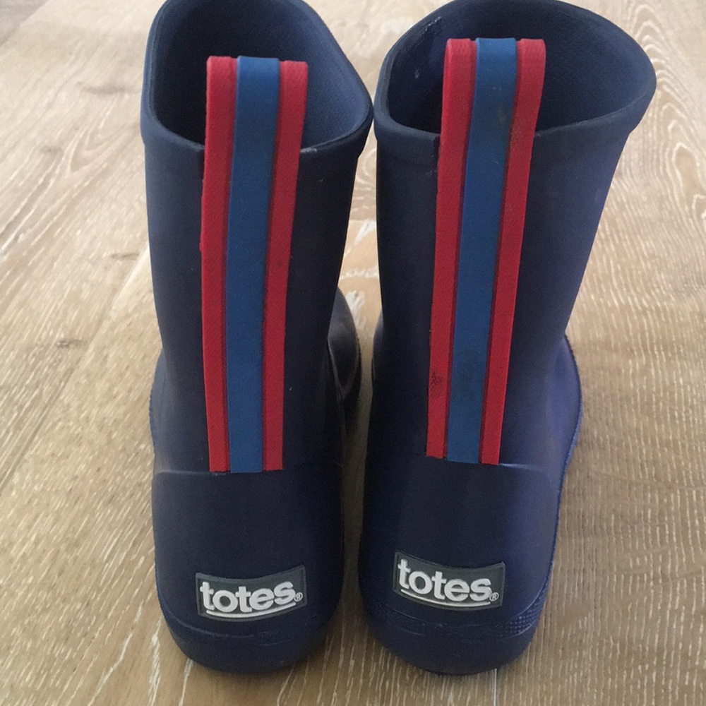 Girls Rubber Tote Rain Boots size 13-1